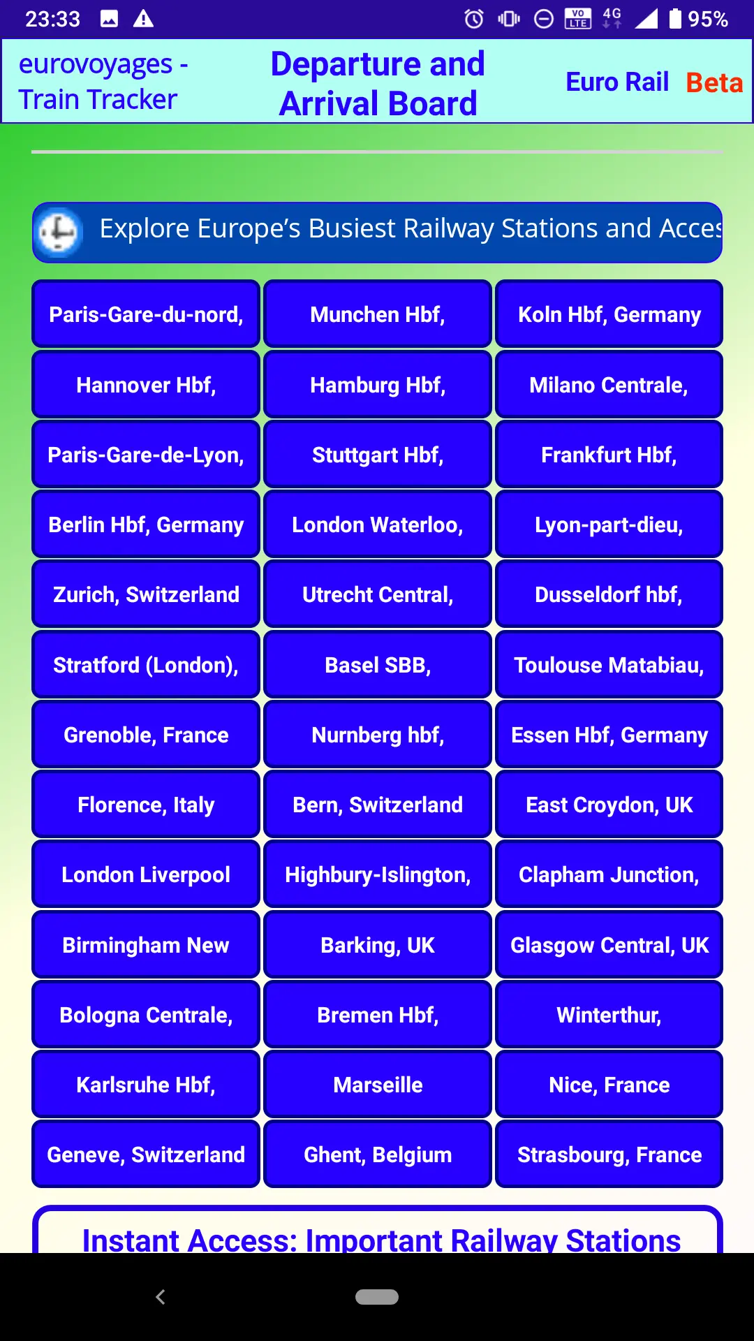 Screenshot 4 of EuroRail Tracker