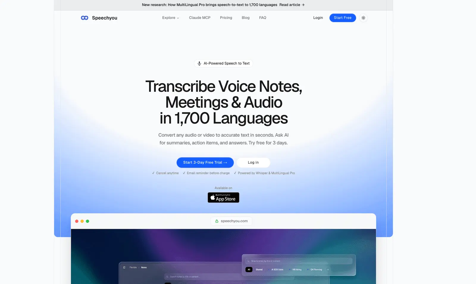 Screenshot 2 of Speechyou