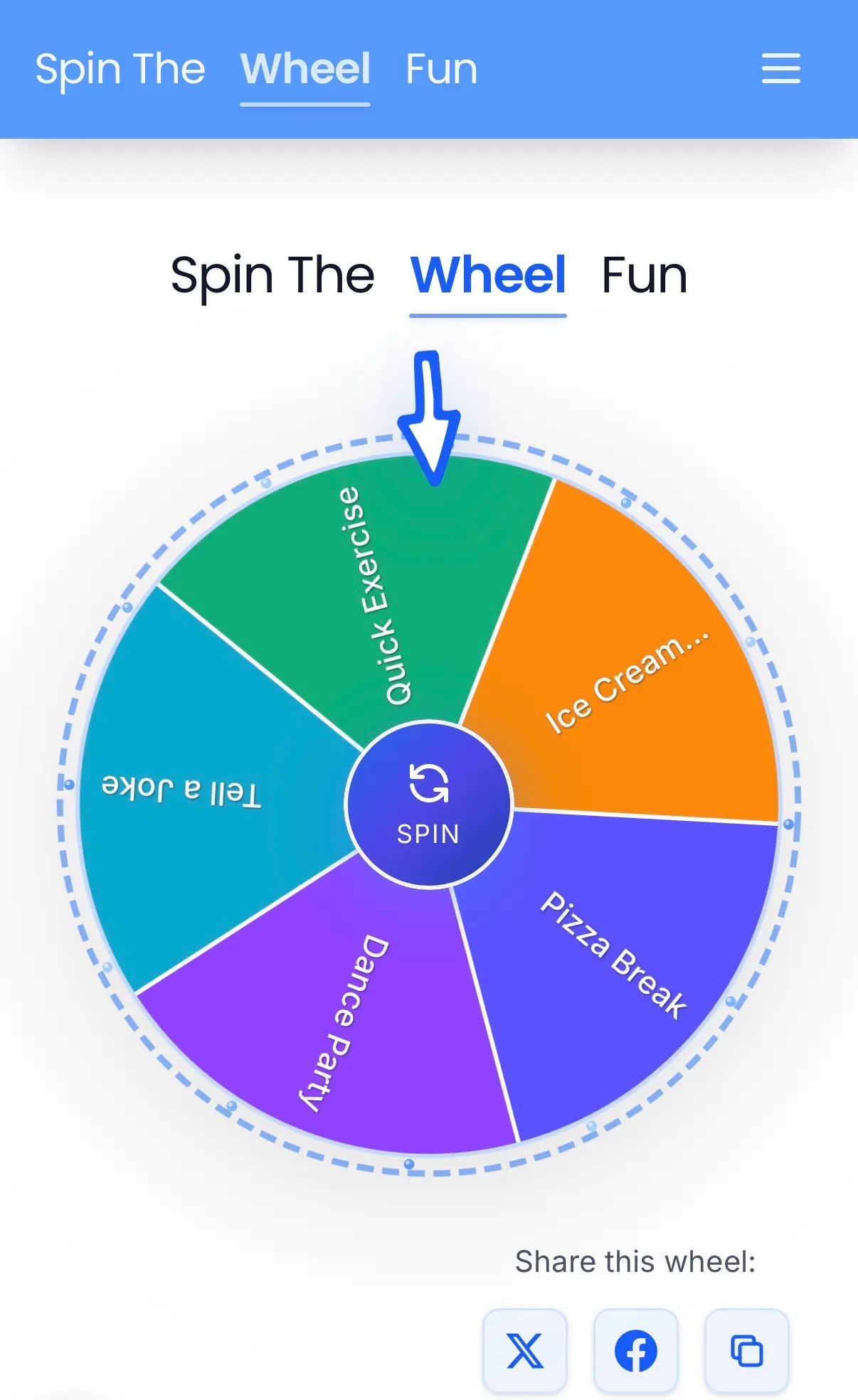 Screenshot 2 of Spin The Wheel - Free Random Picker