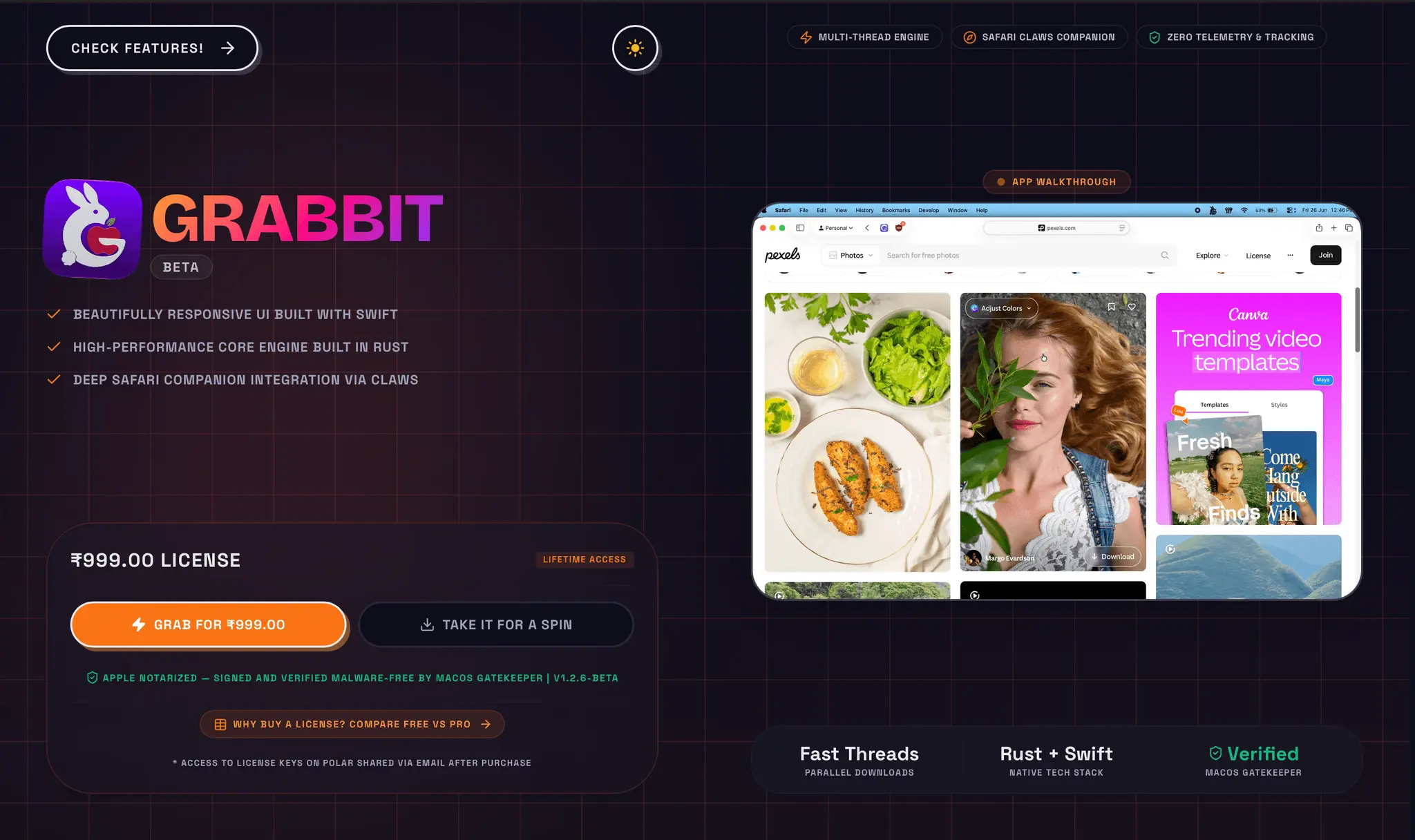 Screenshot 1 of Grabbit