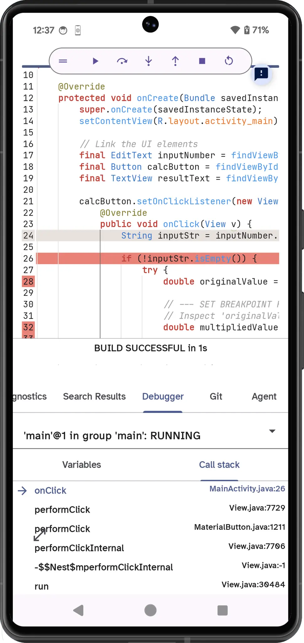 Screenshot 1 of Code on the Go
