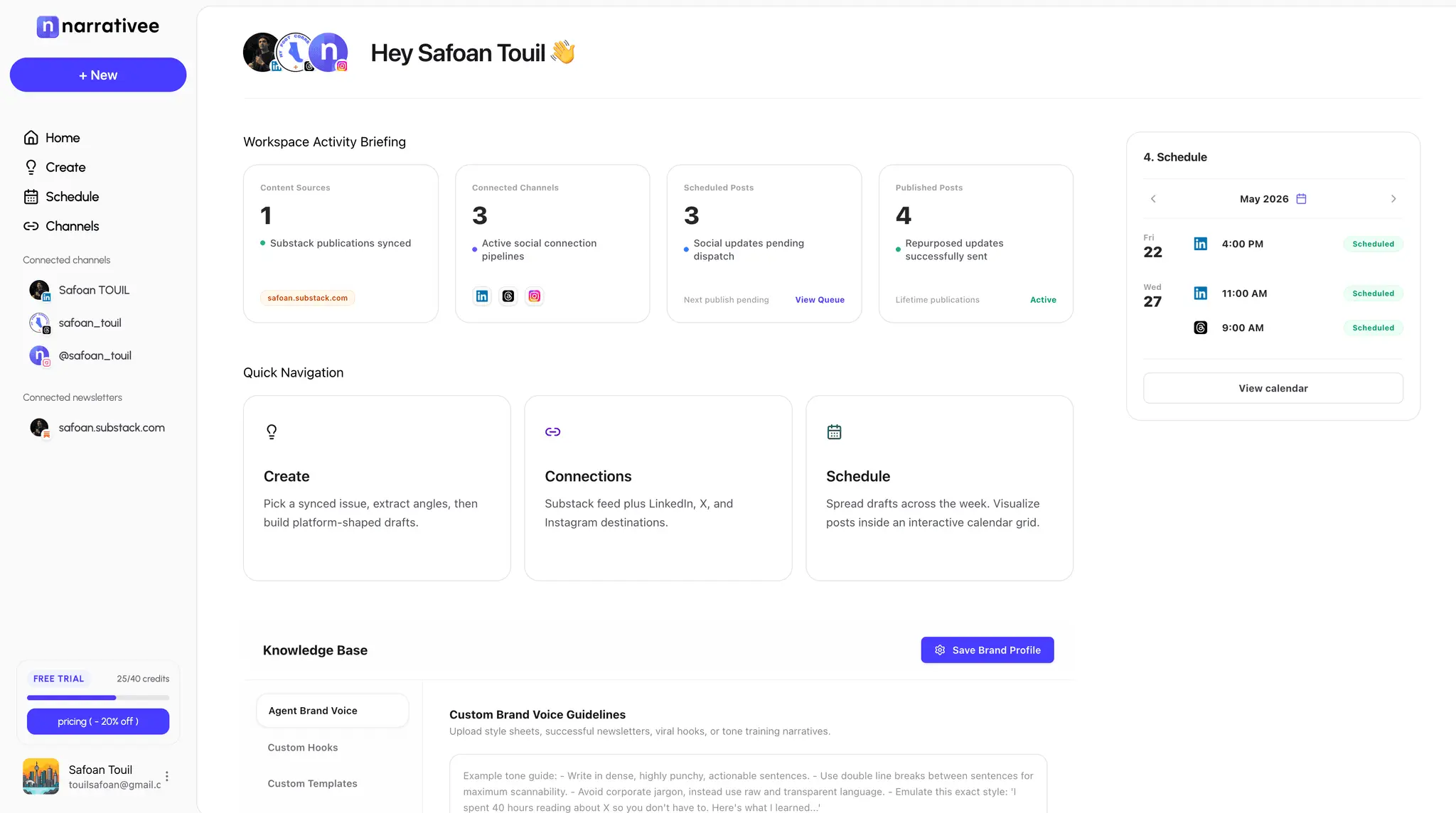 Screenshot 2 of Narrativee
