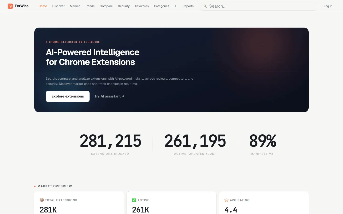 Screenshot 1 of ExtWise