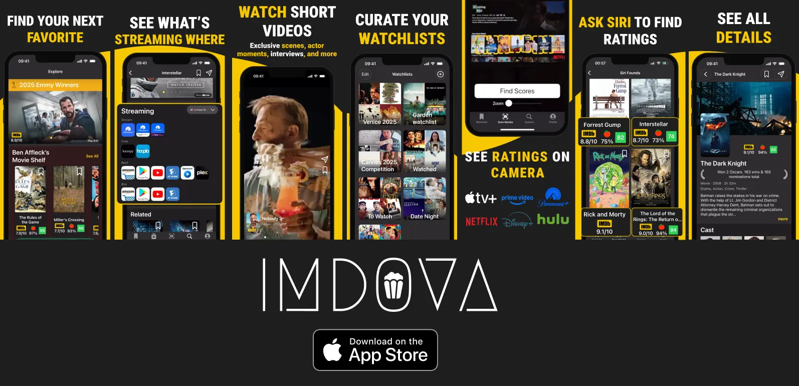 Screenshot 1 of IMDOVA: Movie, Film, TV Series App