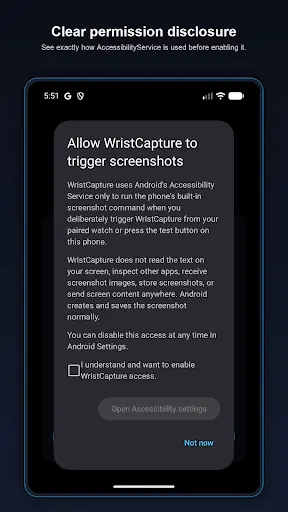 Screenshot 1 of WristCapture