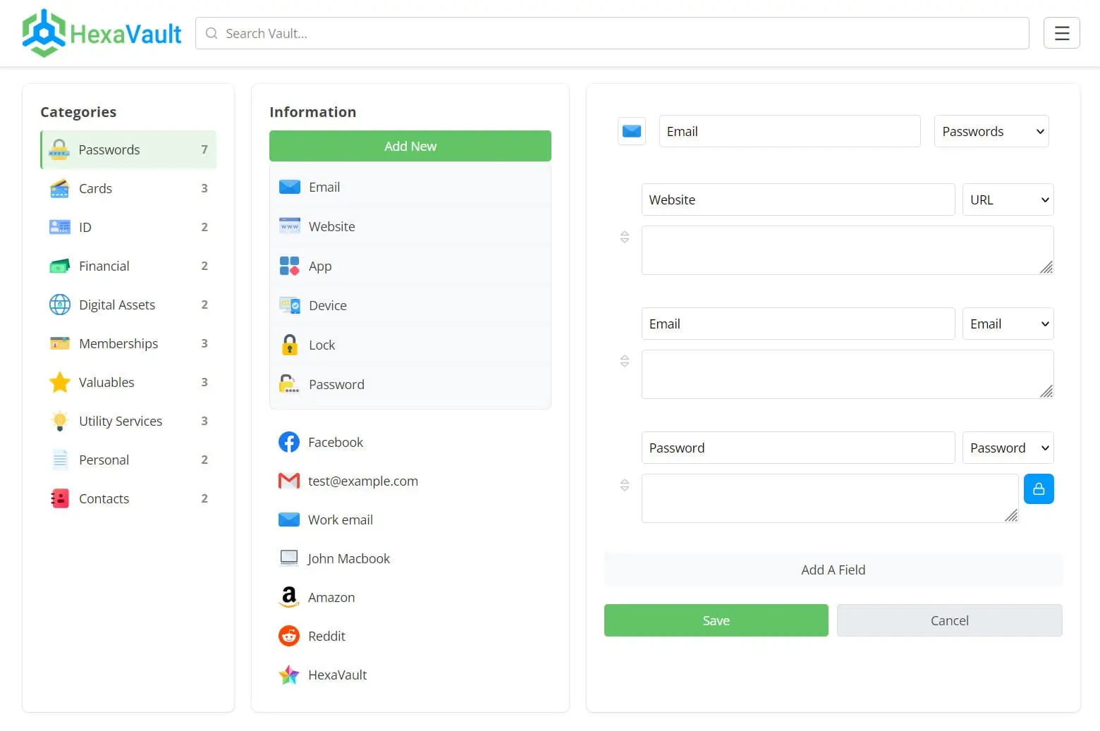 Screenshot 2 of HexaVault