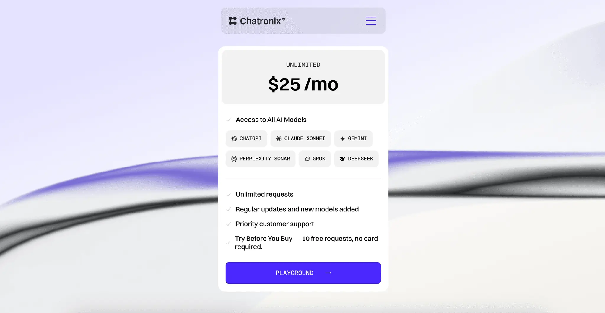 Screenshot 1 of Chatronix