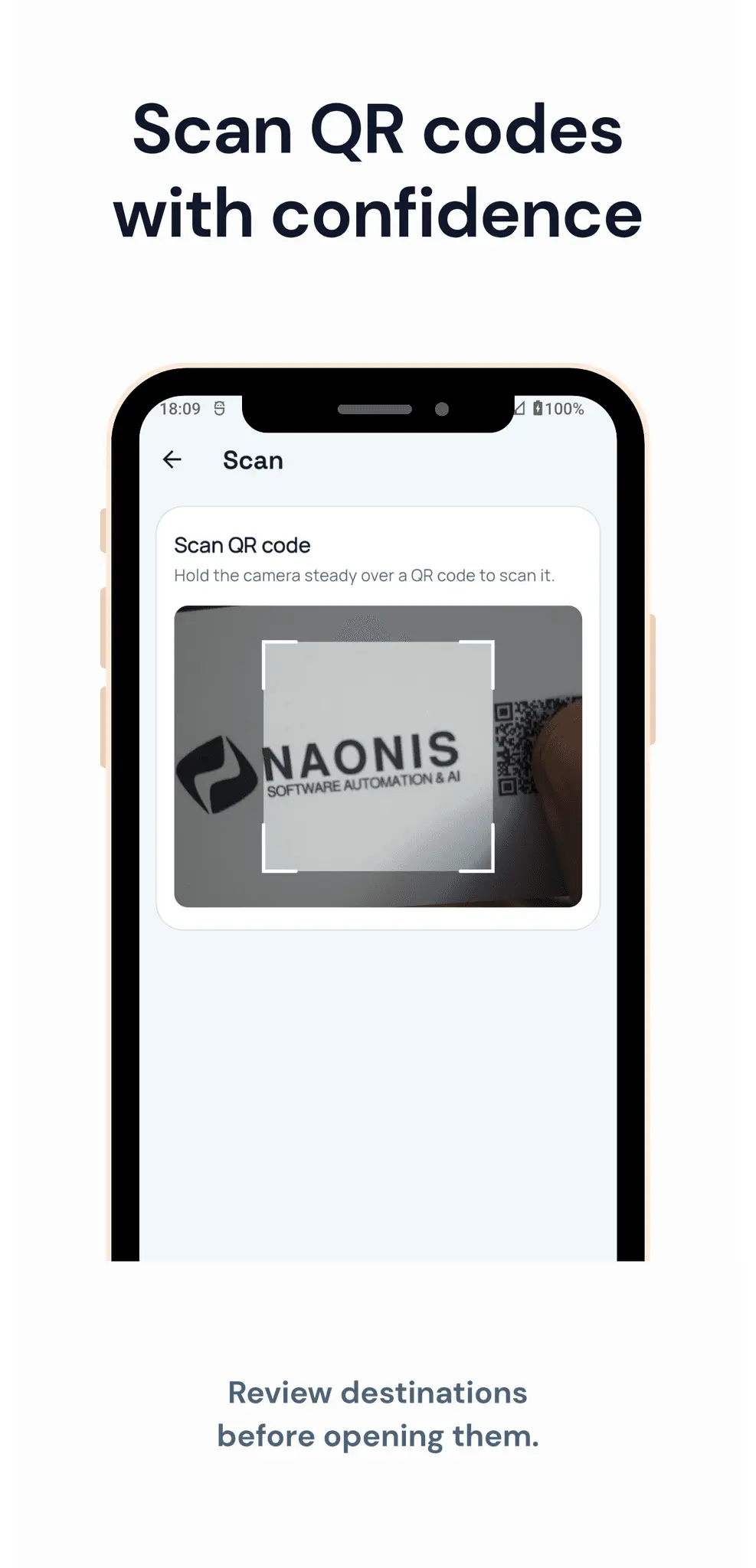 Screenshot 4 of Virtual Business Card & Safe QR Scanner