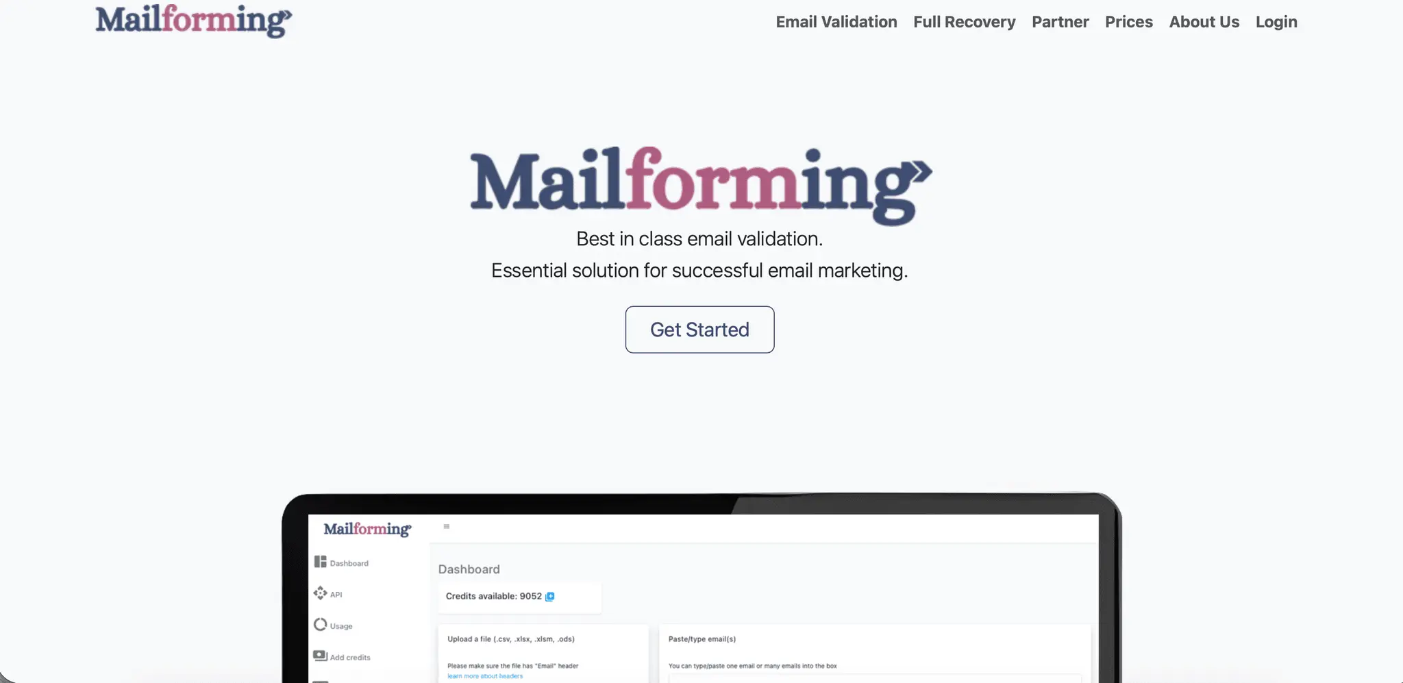 Screenshot 1 of Mailforming.com