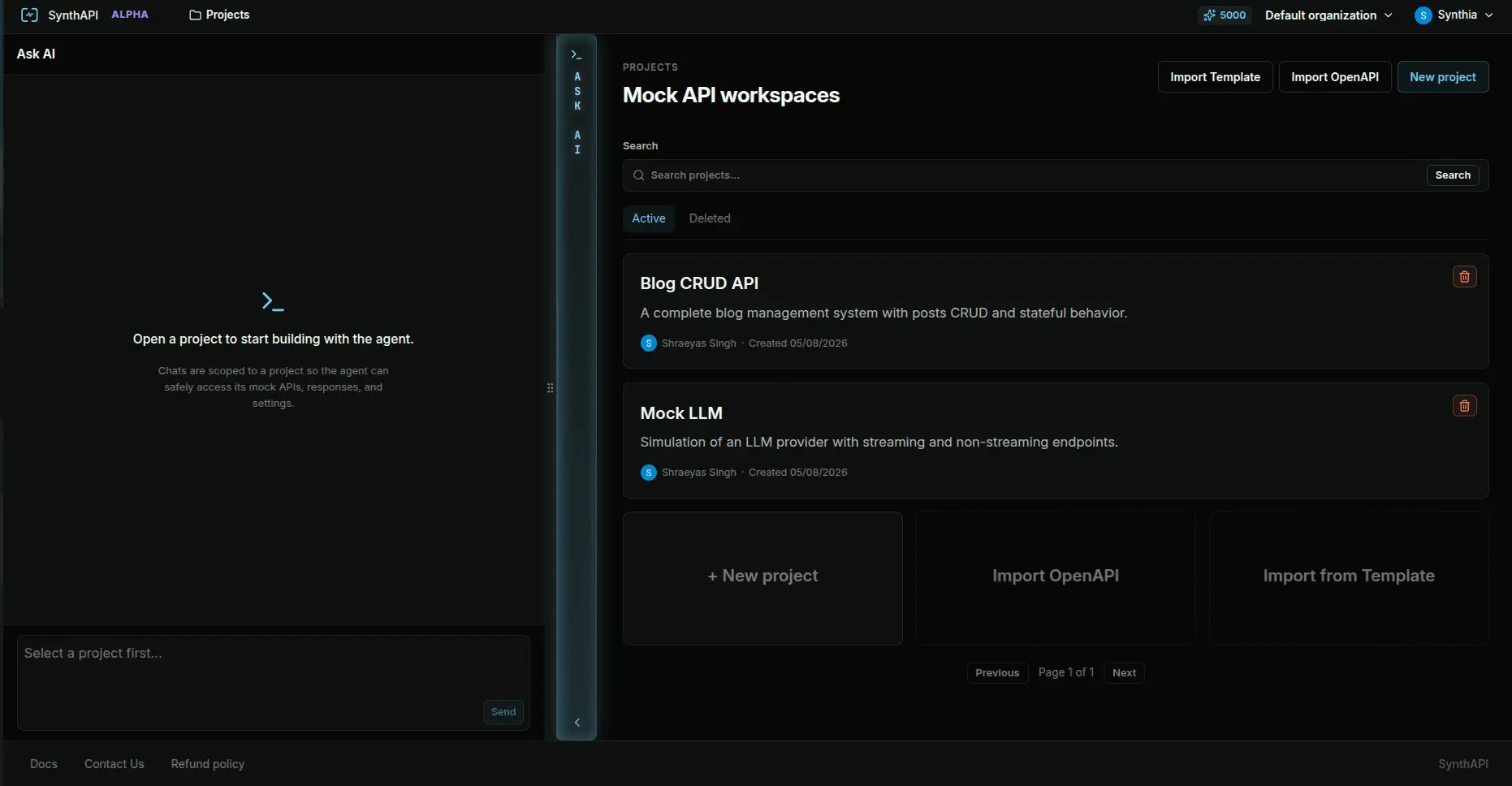 Screenshot 3 of SynthAPI