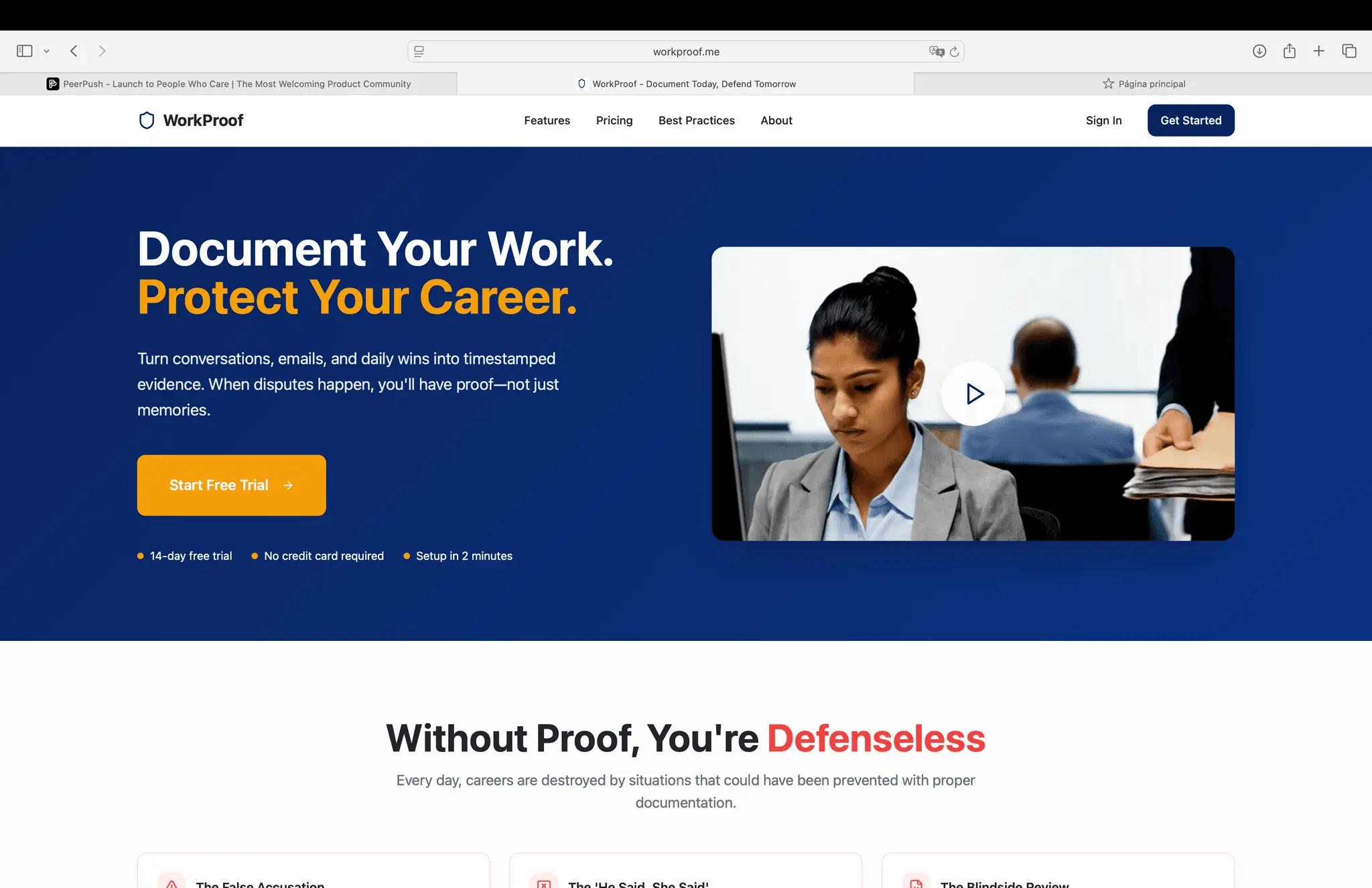 Screenshot 3 of WorkProof