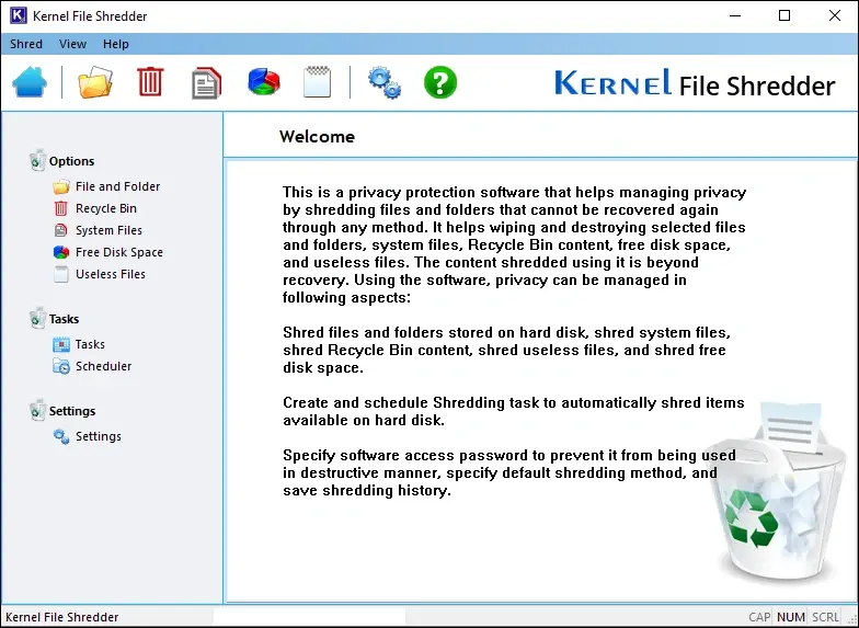 Screenshot 3 of Kernel File Shredder