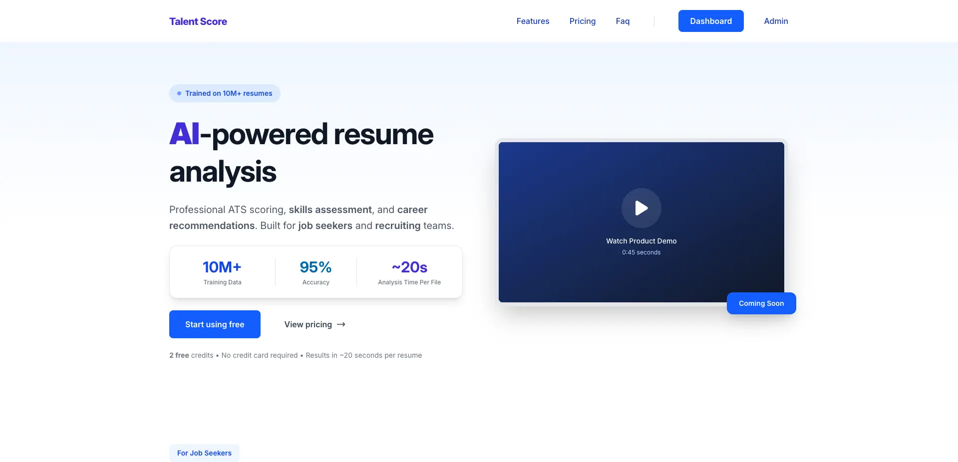 Screenshot 1 of Talent Score