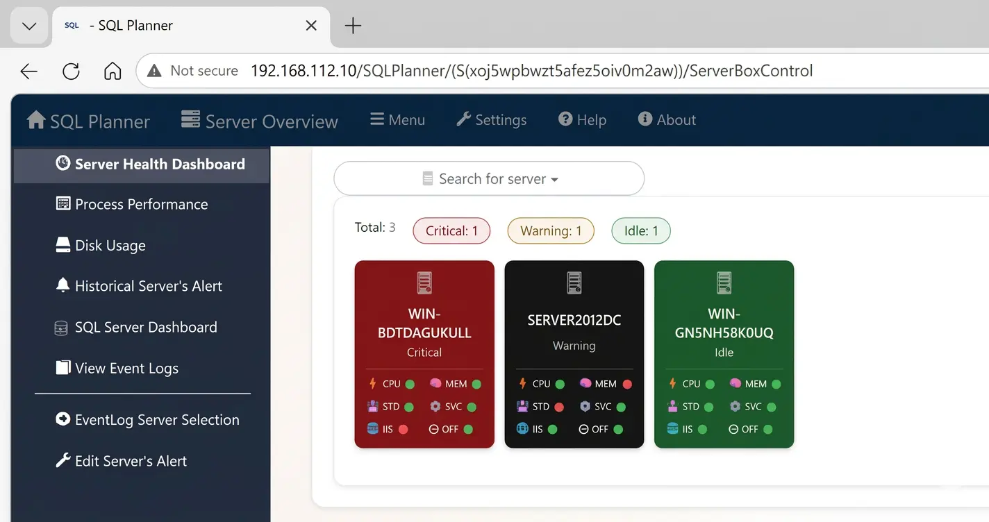 Screenshot 3 of SQL Planner 
