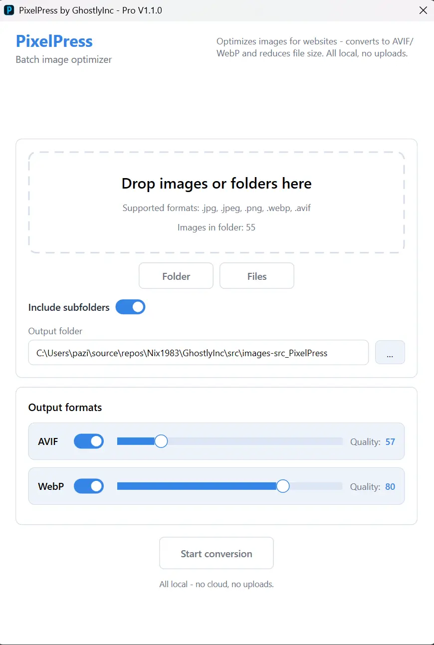 Screenshot 1 of Pixel Press