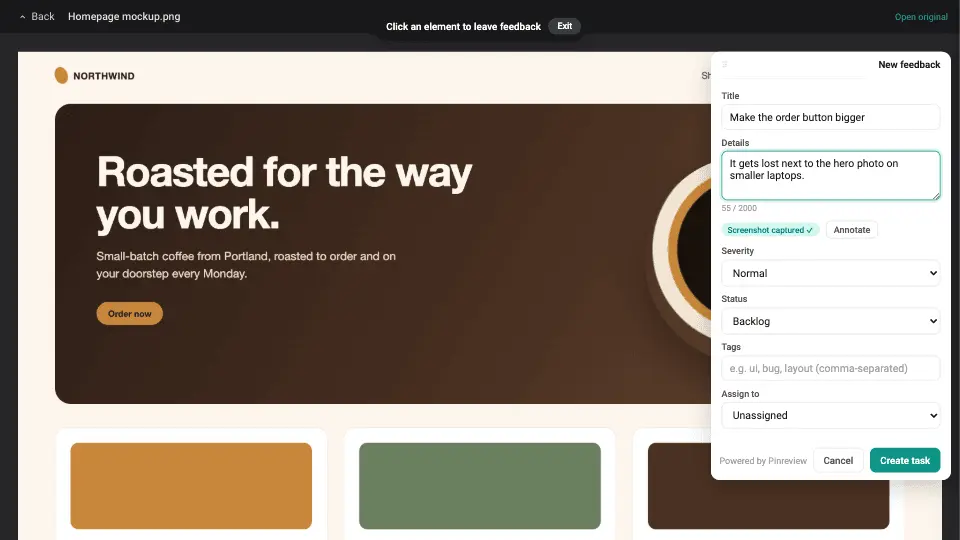Screenshot 4 of PinReview