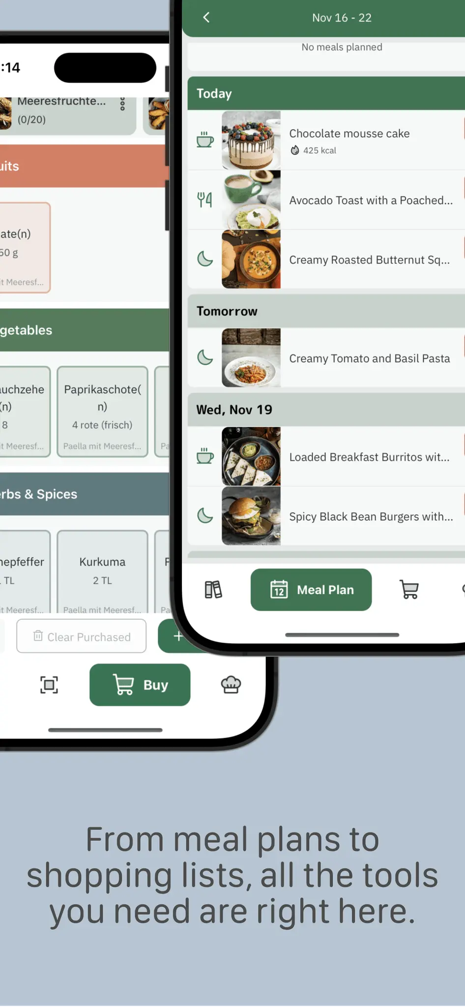 Screenshot 1 of CookZone Recipe Manager