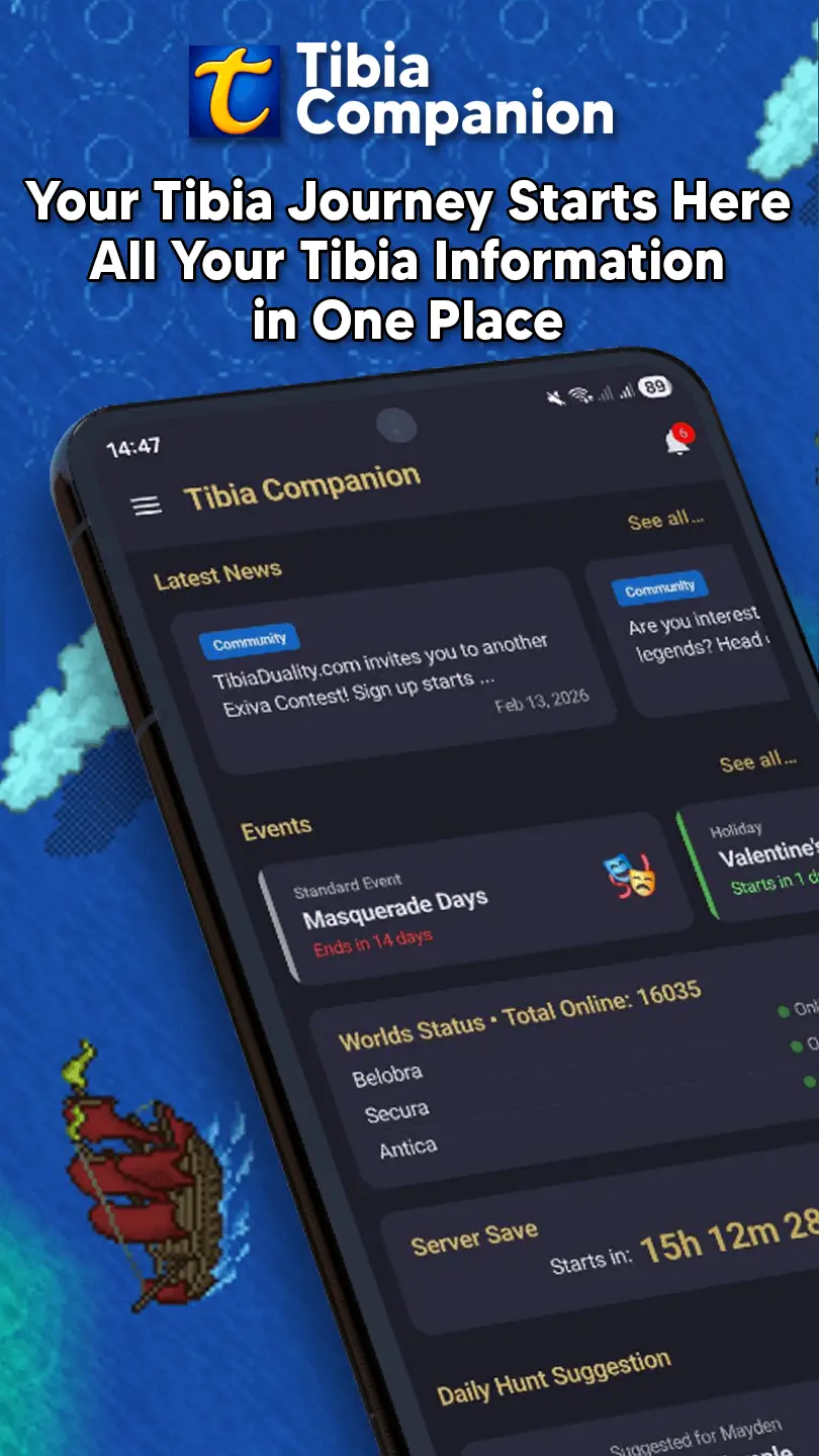 Screenshot 4 of Tibia Companion: All-in-One