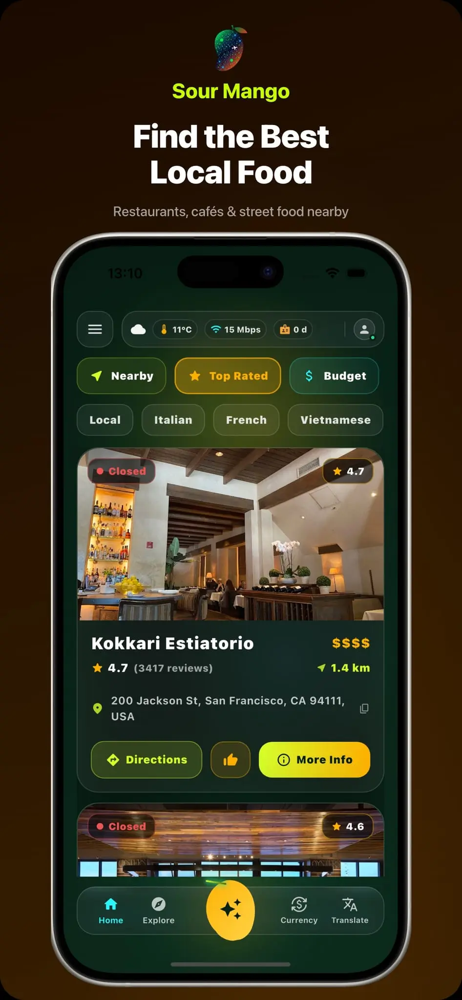 Screenshot 3 of Sour Mango: AI Travel Companion