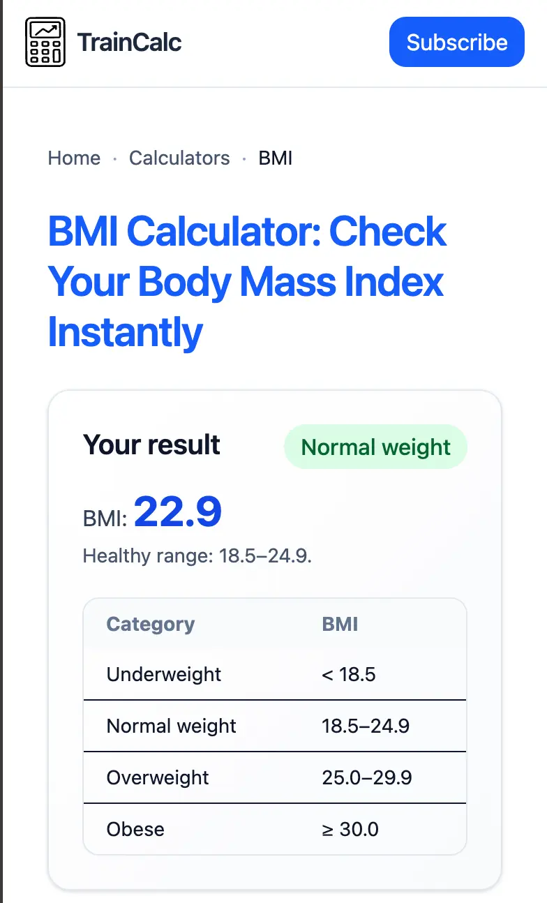 Screenshot 3 of TrainCalc