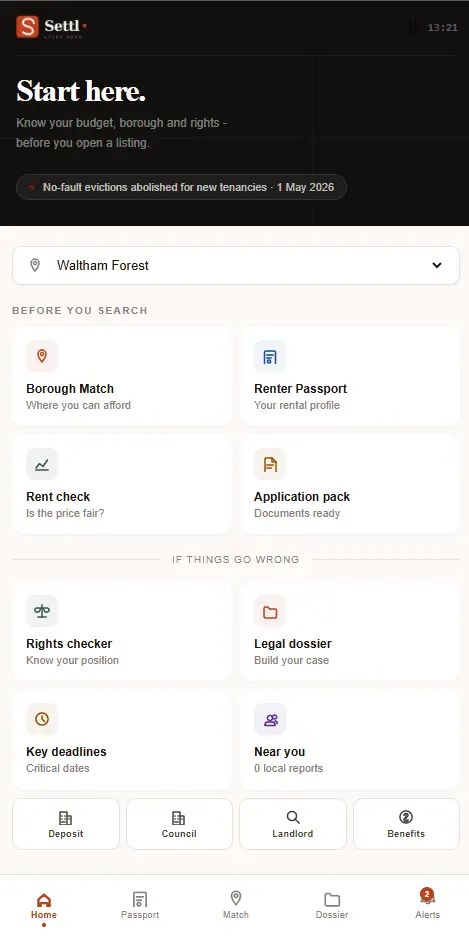 Screenshot 1 of Settl