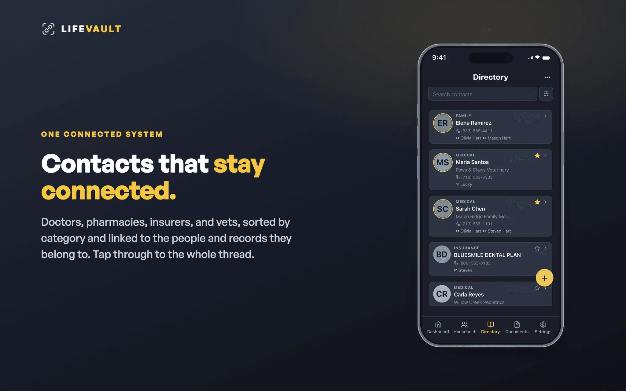 Screenshot 3 of LifeVault: Family Organizer