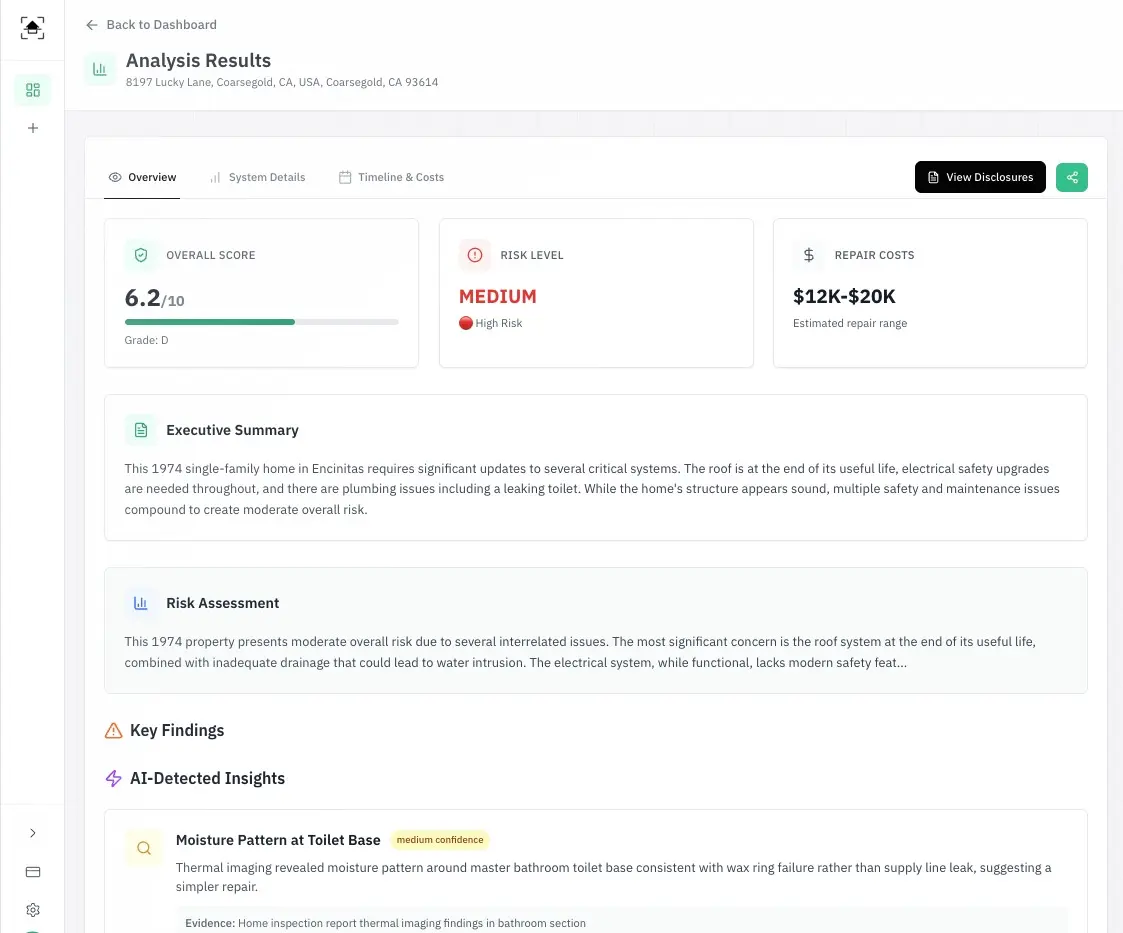 Screenshot 1 of TrueHouse AI