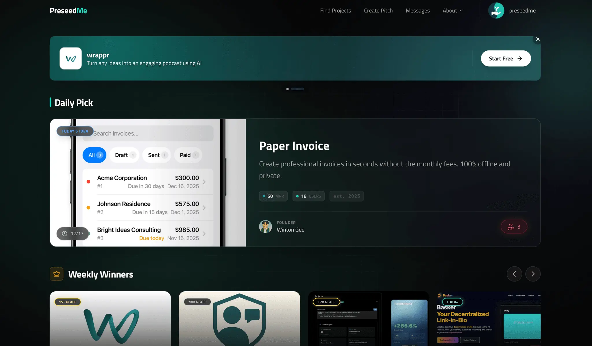 Screenshot 6 of PreseedMe