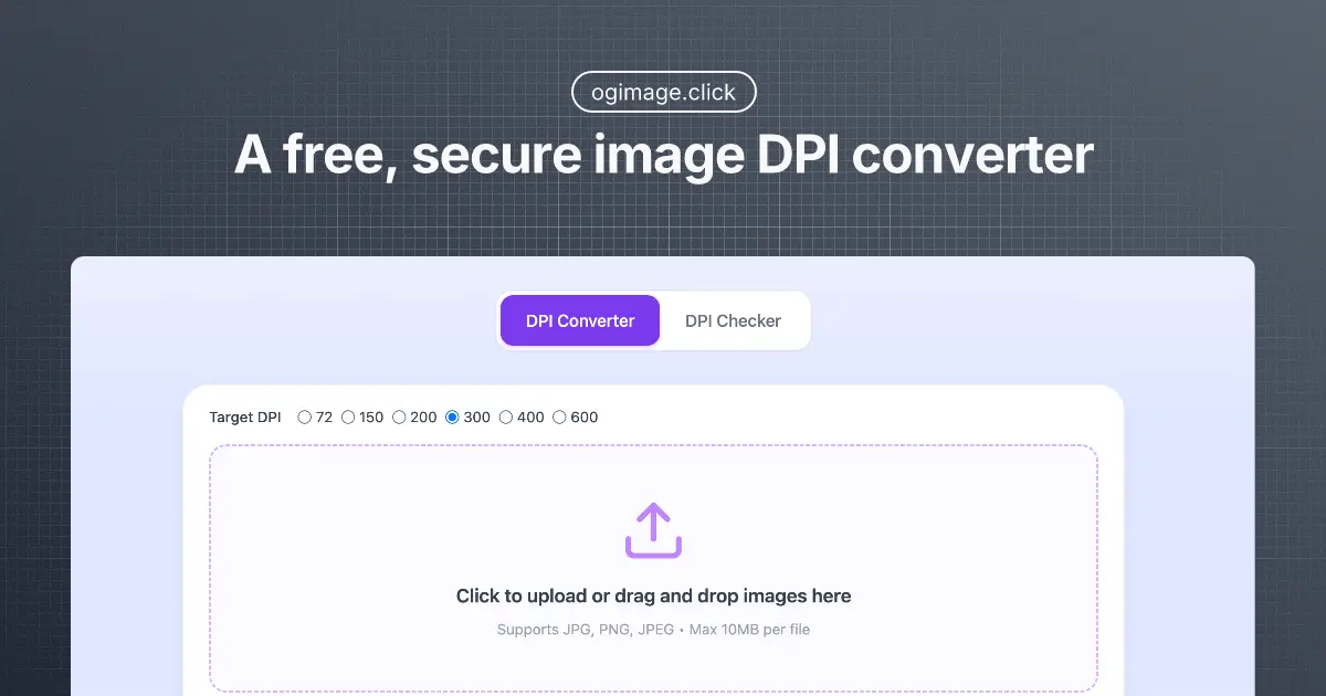Screenshot 1 of Image DPI