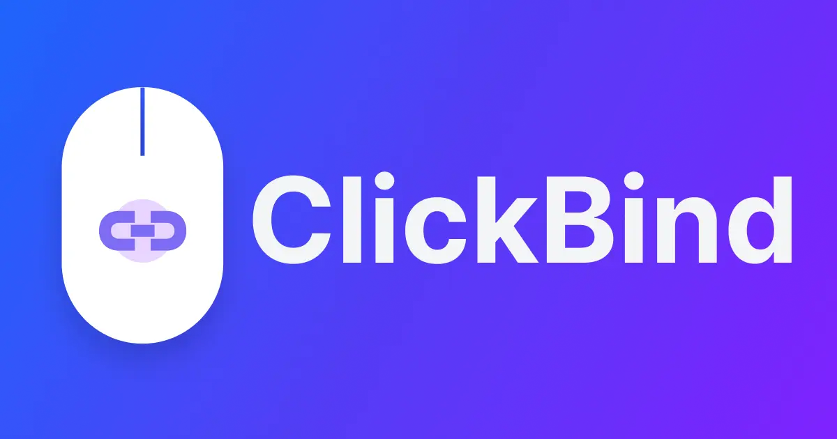 Screenshot 1 of ClickBind