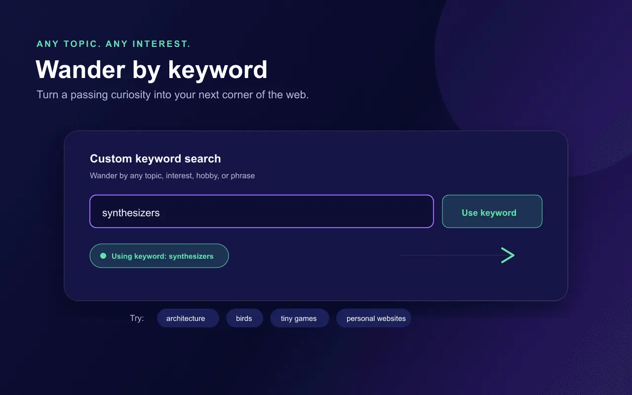 Screenshot 3 of Web Wander