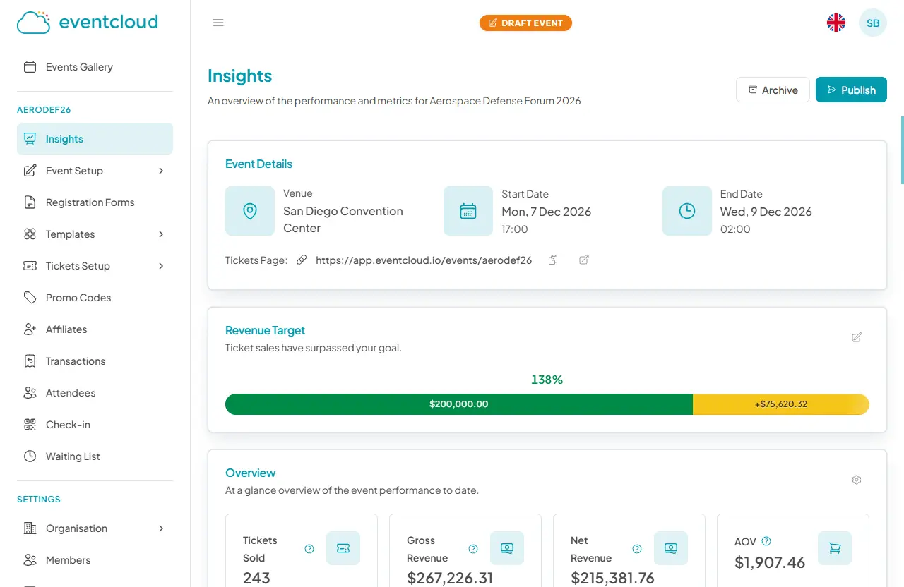 Screenshot 9 of Eventcloud