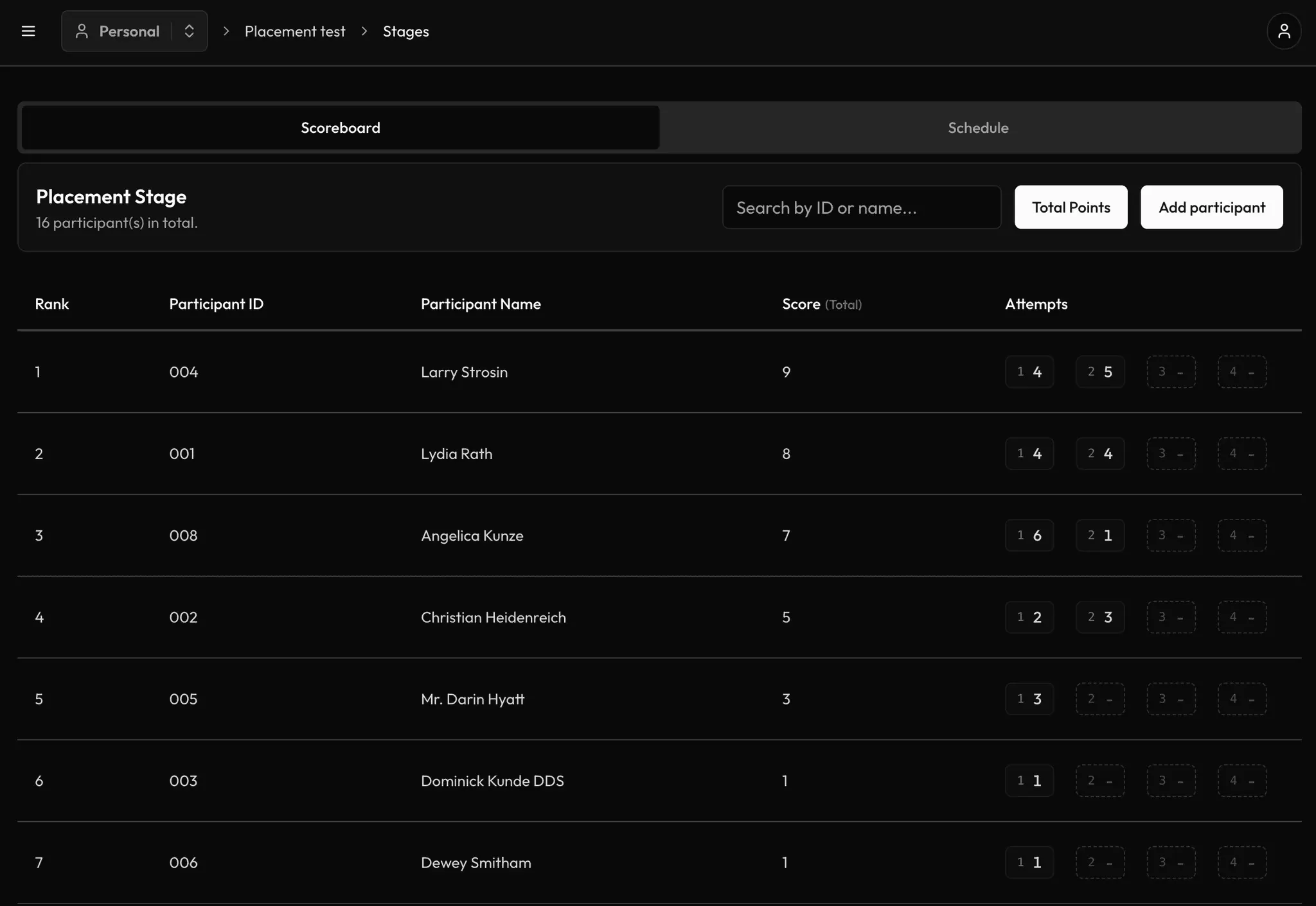 Screenshot 7 of Tournamyx 