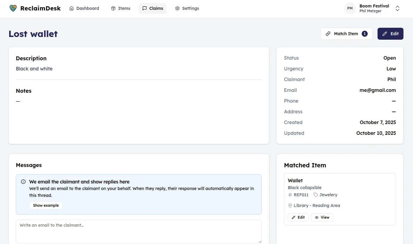 Screenshot 4 of ReclaimDesk