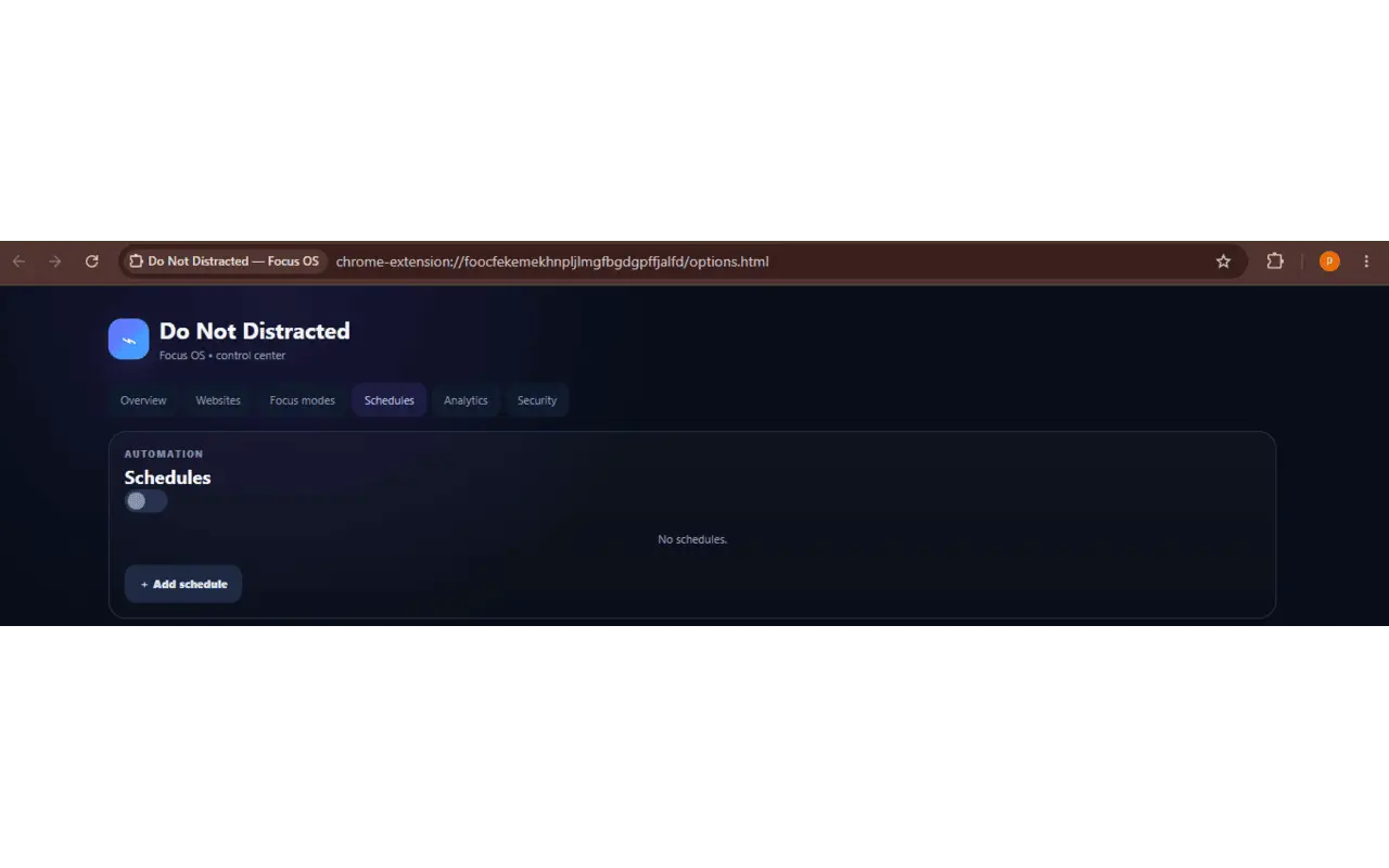 Screenshot 8 of Do Not Distracted — Focus OS
