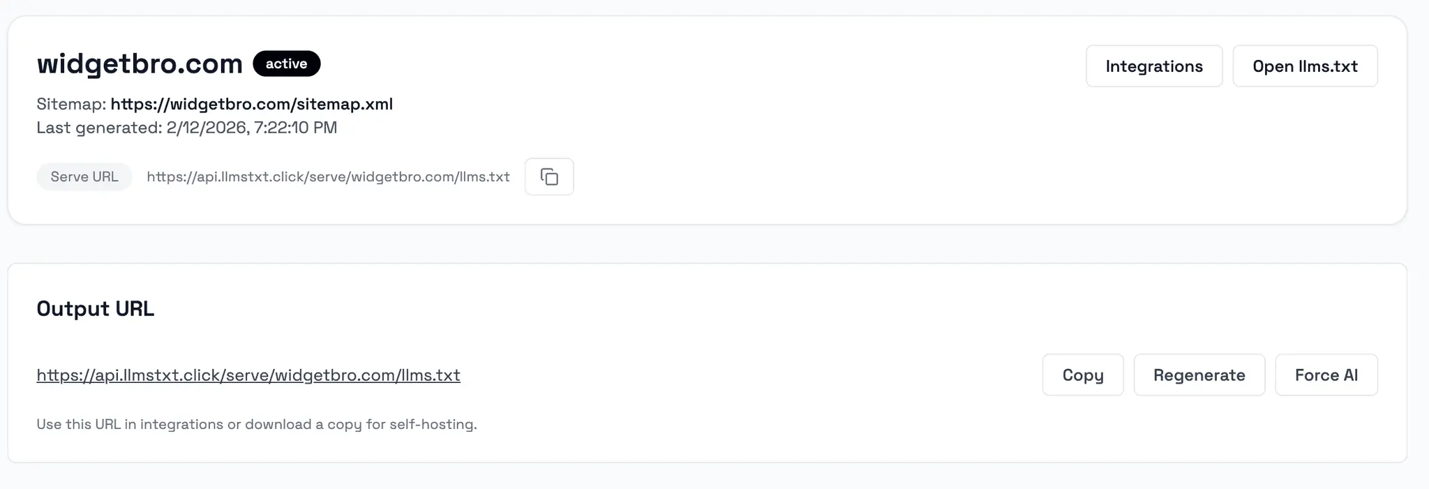 Screenshot 6 of llmstxt.click