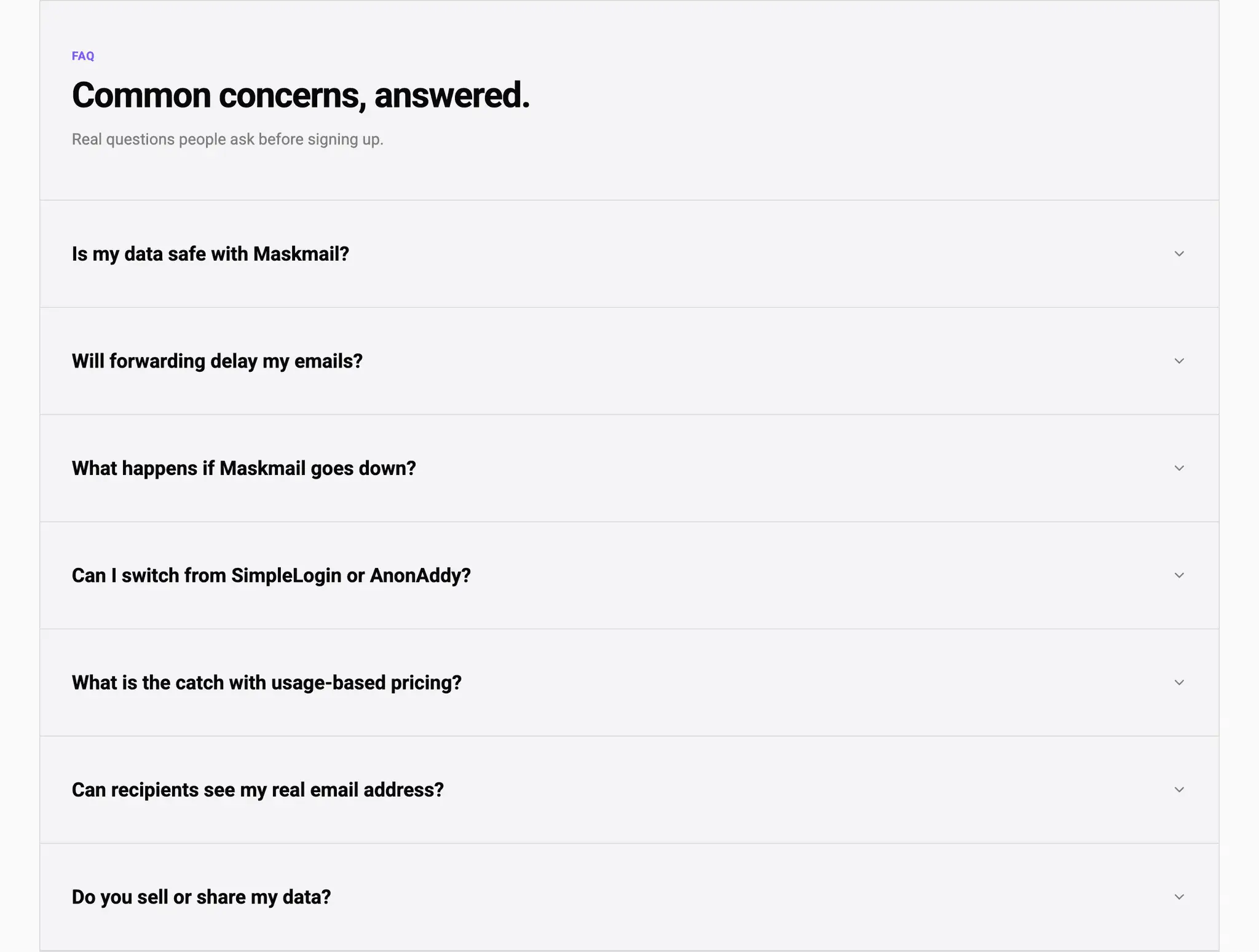 Screenshot 3 of Maskmail