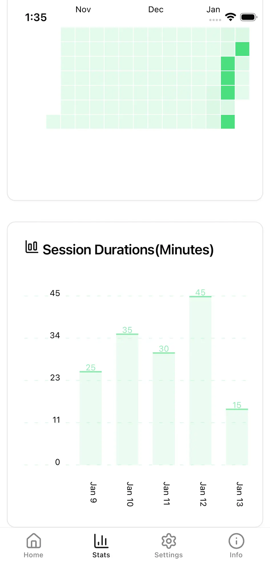 Screenshot 2 of Panda - Meditation Timer