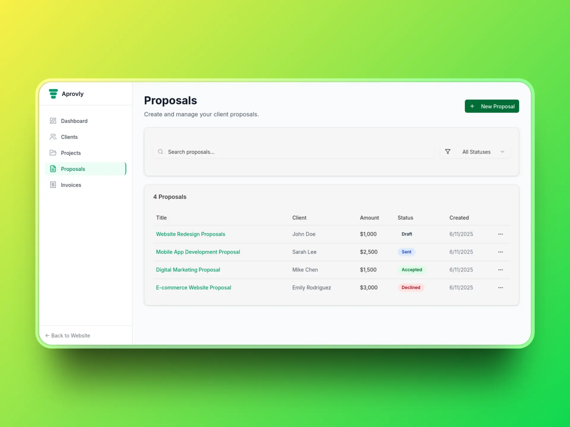 Screenshot 3 of Aprovly