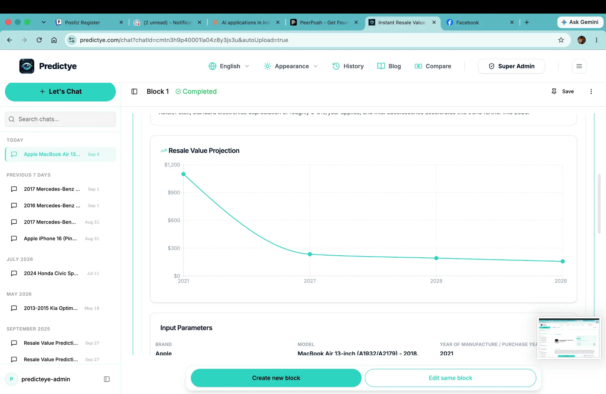 Screenshot 1 of Predictye