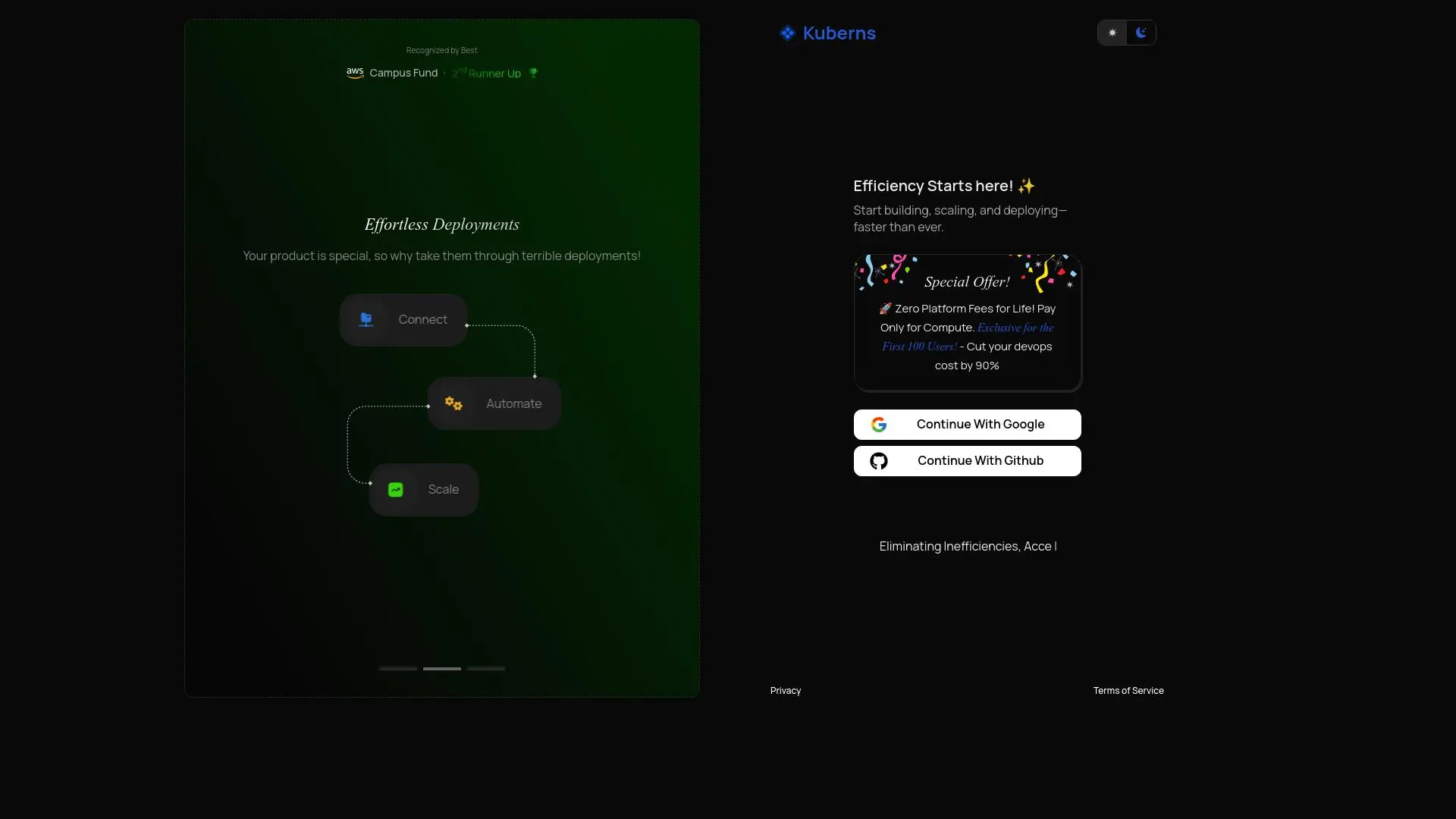Screenshot 1 of Kuberns