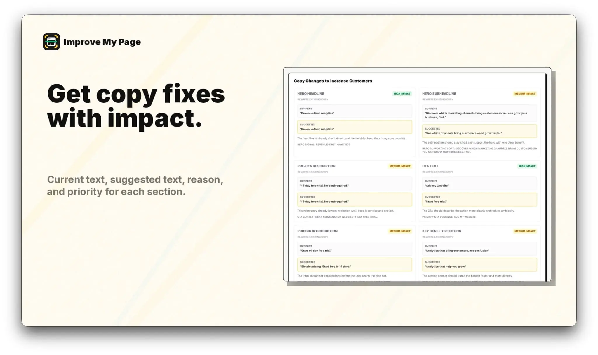 Screenshot 6 of Improve My Page