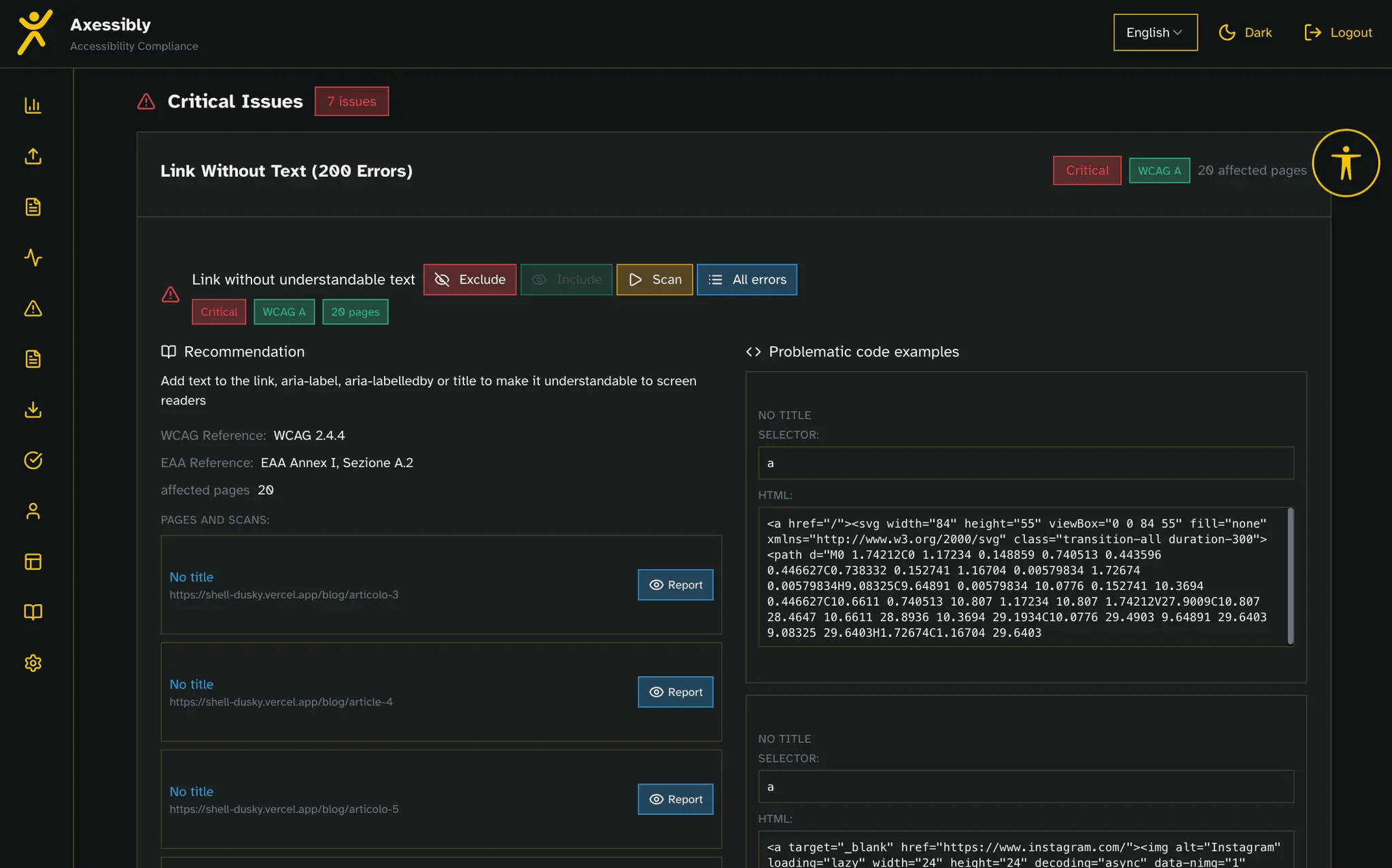 Screenshot 3 of Axessibly
