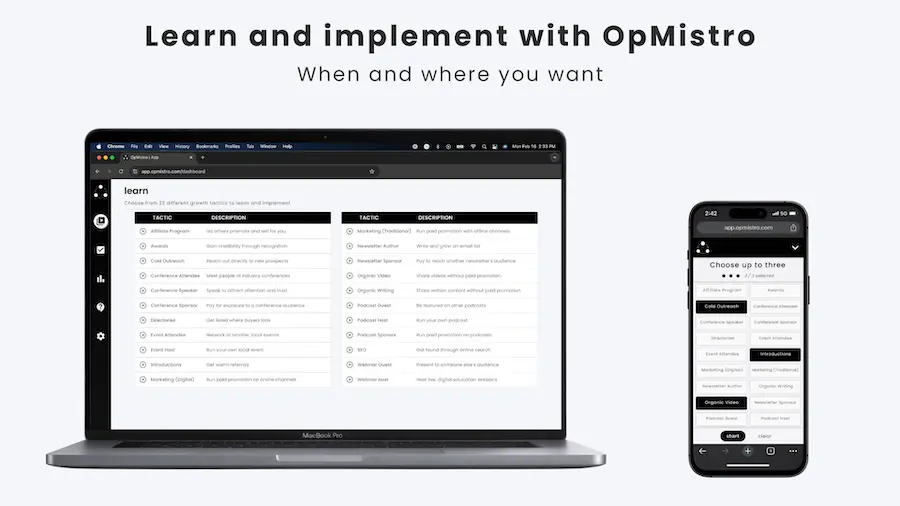 Screenshot 1 of OpMistro