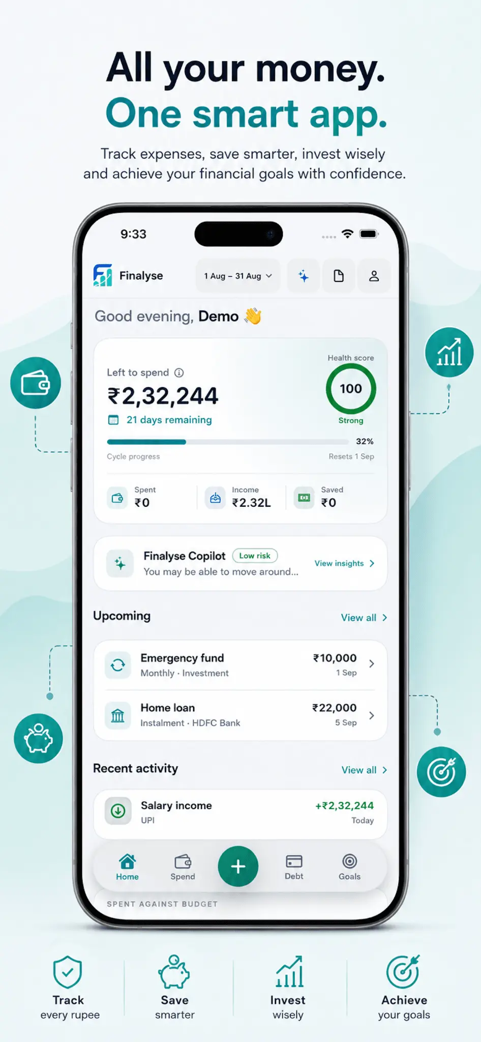 Screenshot 1 of Finalyse.ai