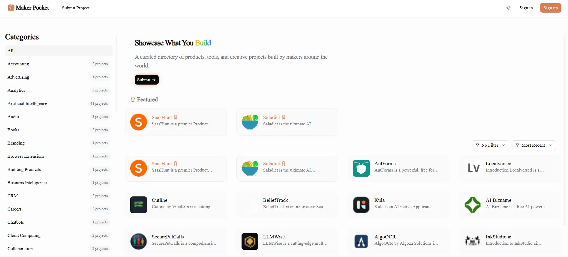 Screenshot 1 of Maker Pocket