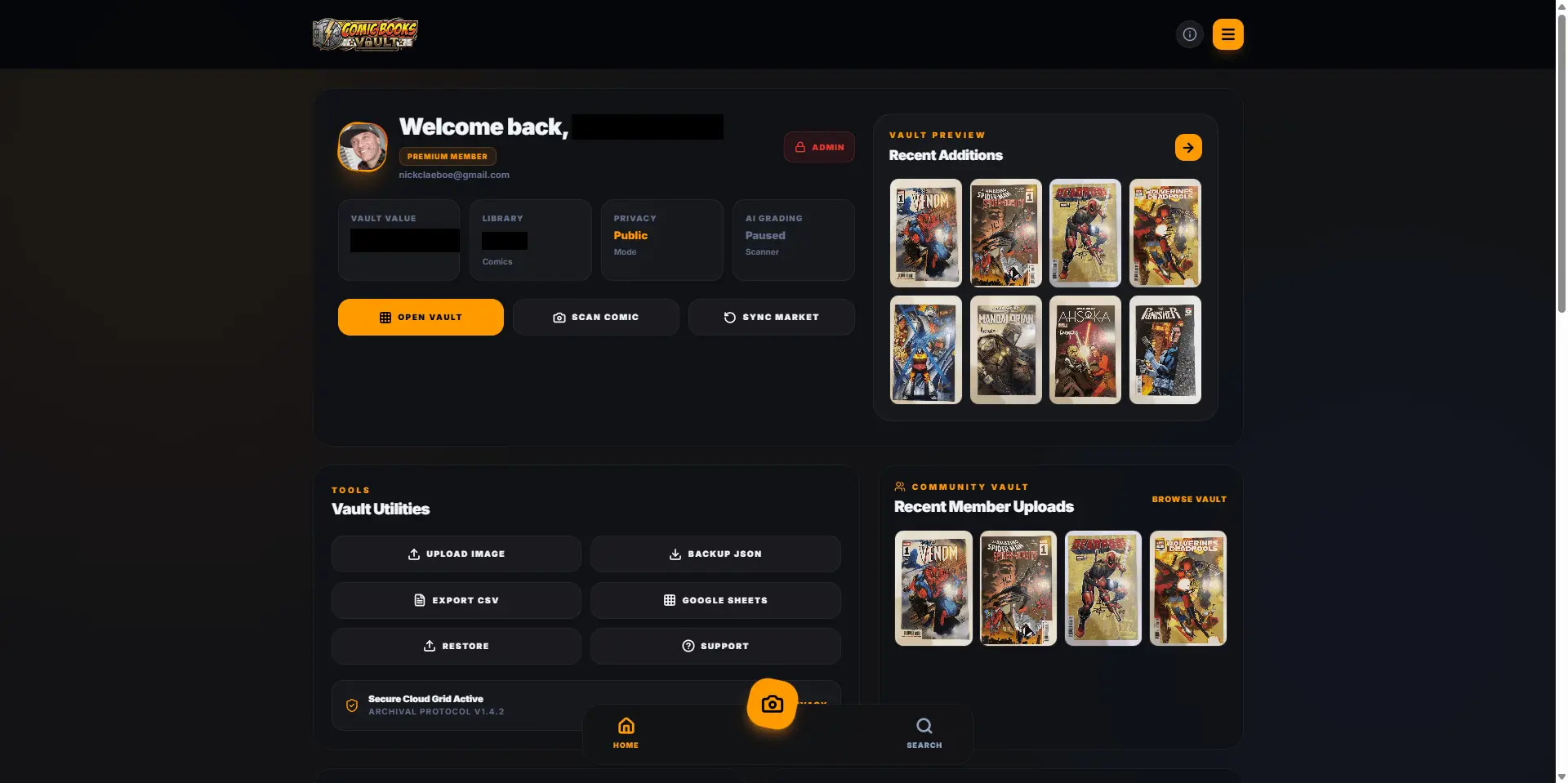 Screenshot 3 of Comicbooks Vault