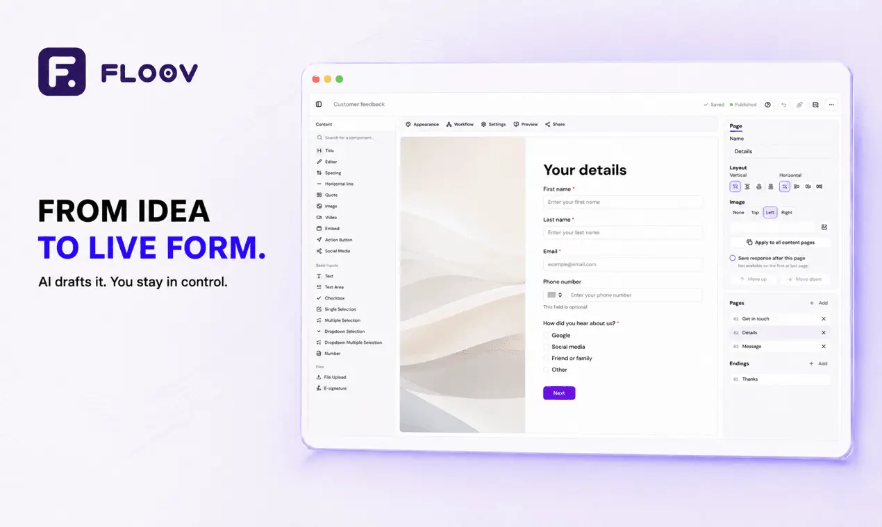 Screenshot 1 of Floov