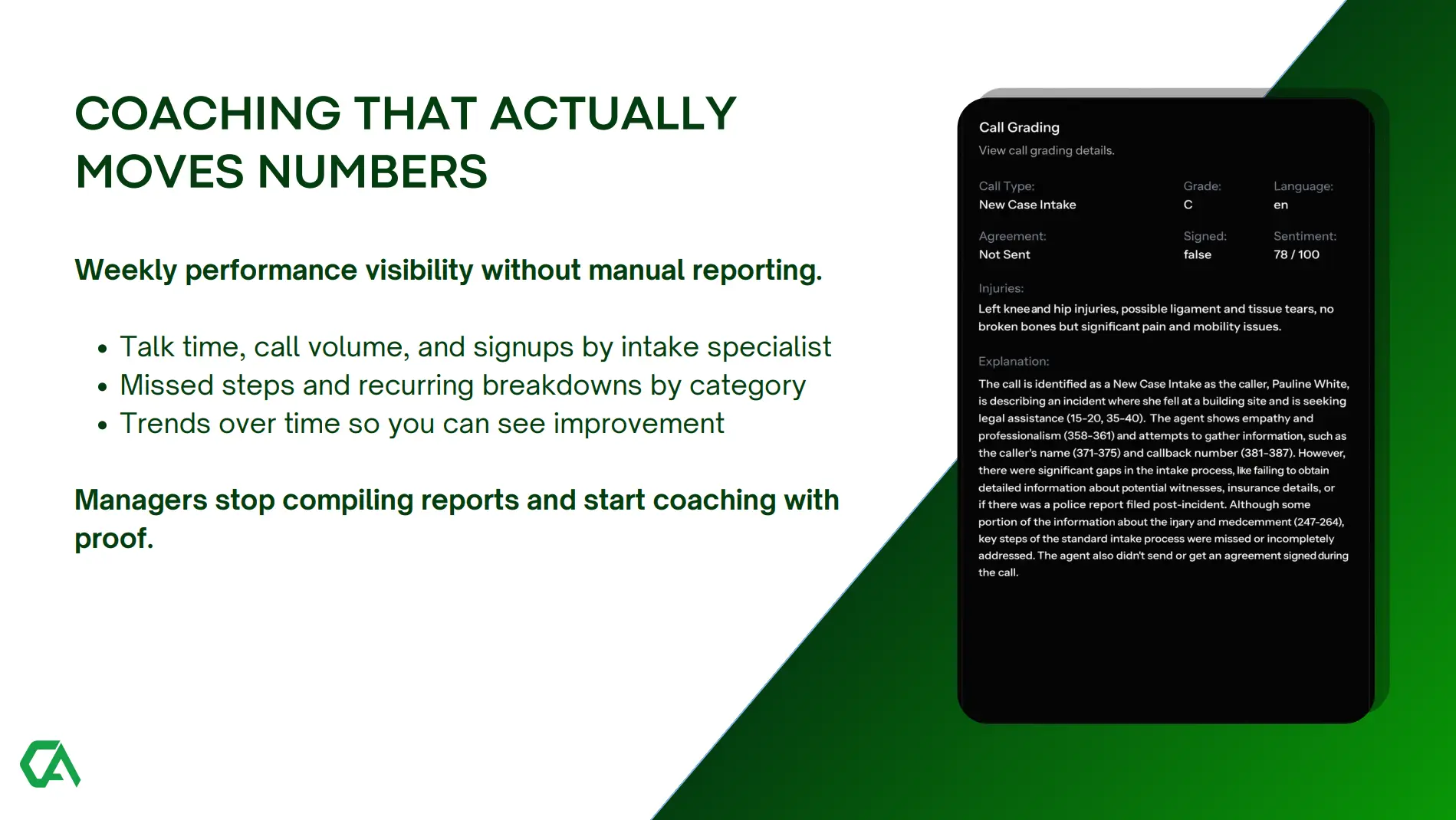 Screenshot 4 of CallAnalyze.ai
