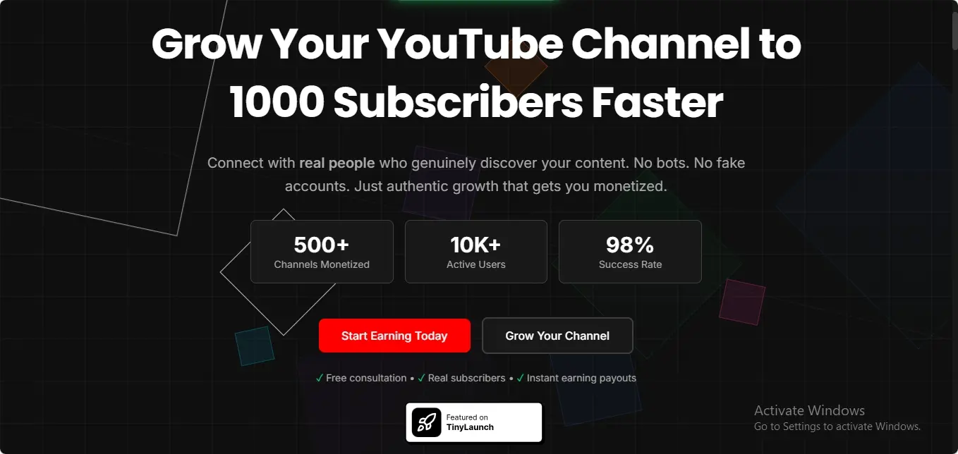 Screenshot 1 of YTSubscribe